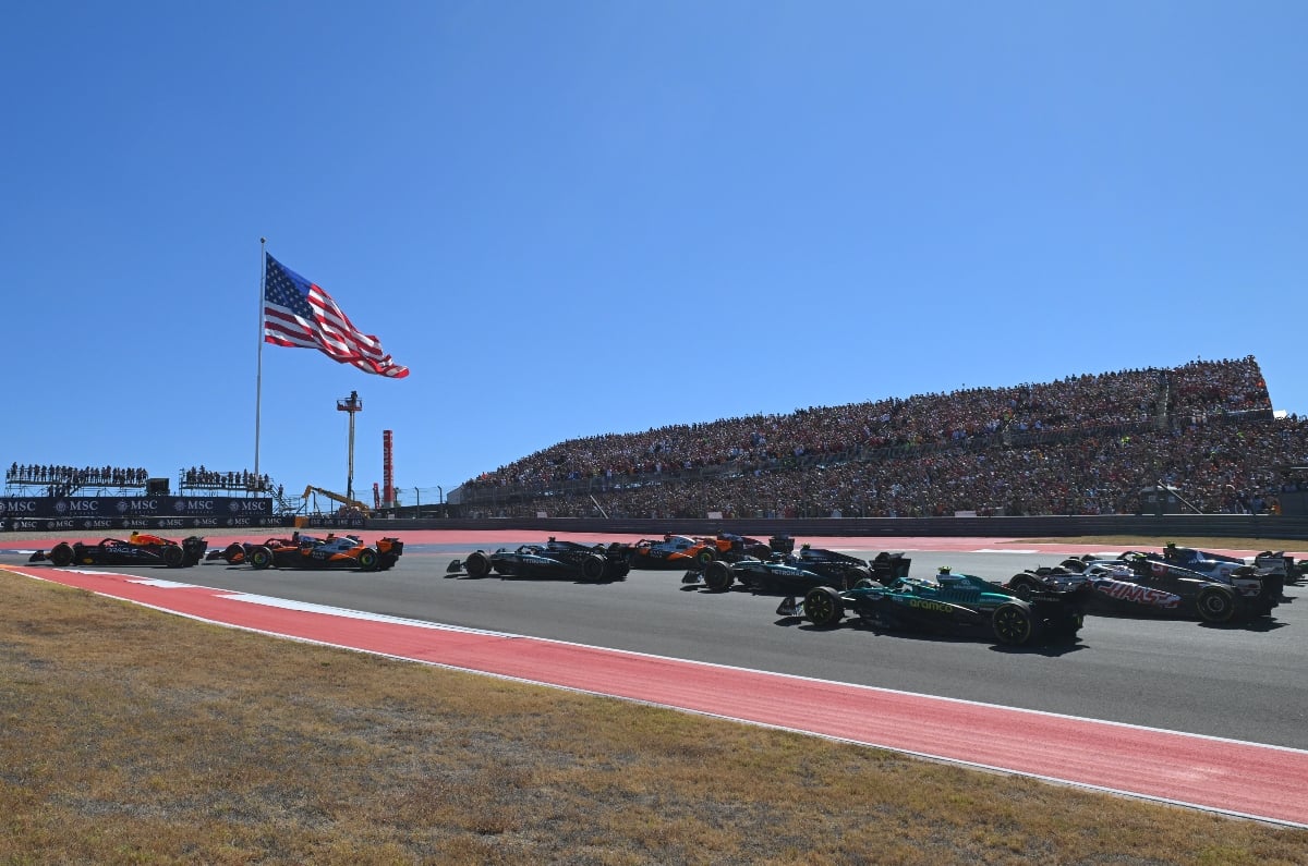 F1 US GP schedule