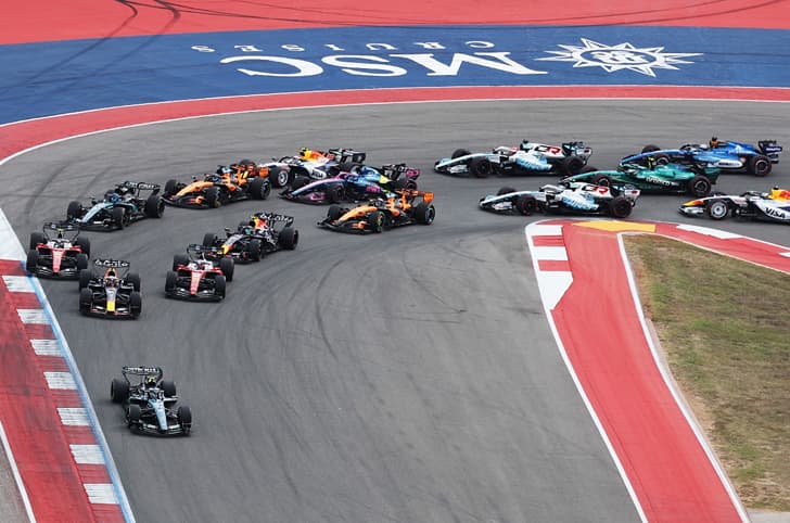 F1 US GP start