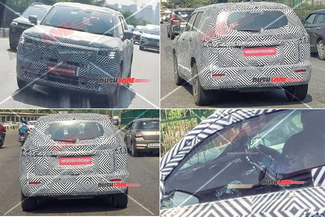 Maruti electric MPV spied testing with new design details | Autocar India