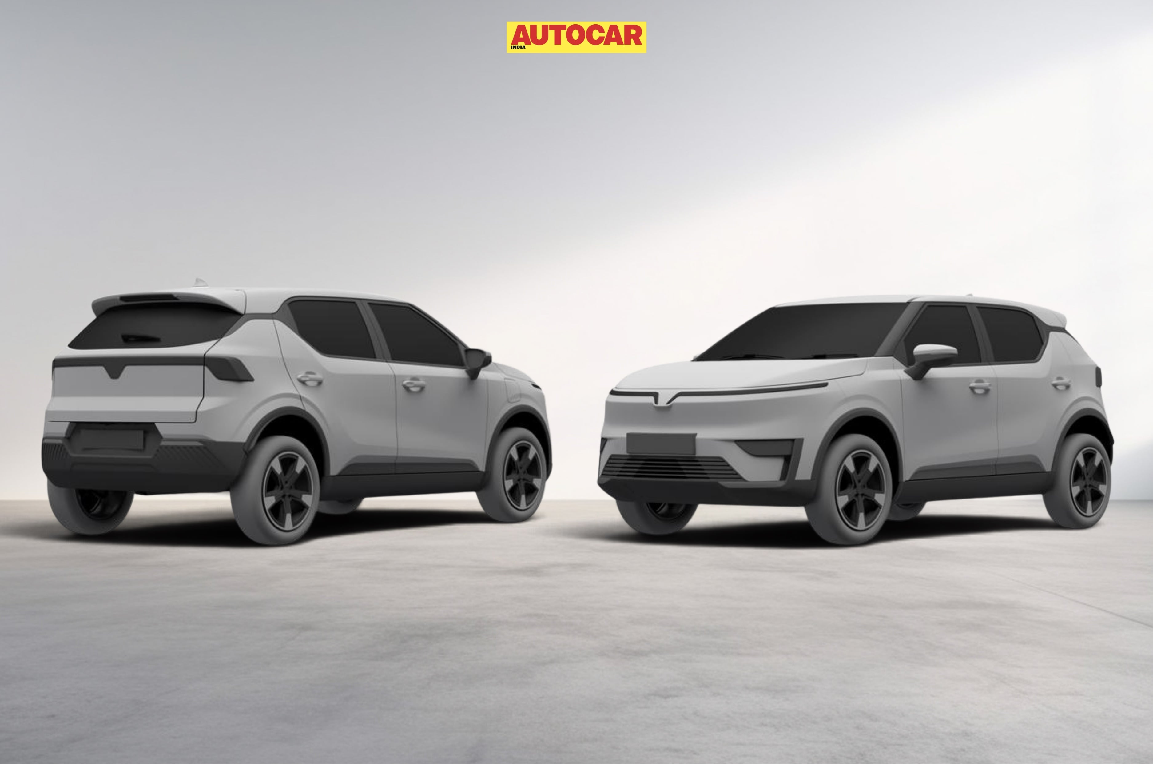VinFast VF5 facelift revealed in Indian design patent