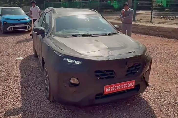 Maruti Fronx facelift spied with revised design, new safety features