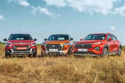 Citroen C3 vs Nissan Magnite vs Toyota Taisor comparison