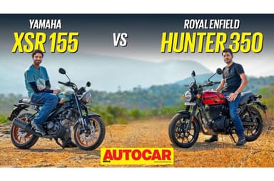 Yamaha XSR 155 vs Royal Enfield Hunter 350 Comparison Video