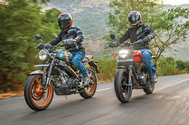 Yamaha XSR 155 Vs Royal Enfield Hunter 350 Comparison: Two Takes On Retro