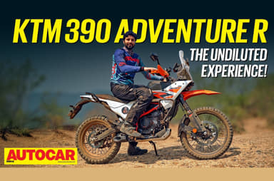 KTM 390 Adventure R video review