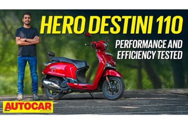 Hero Destini 110 video review