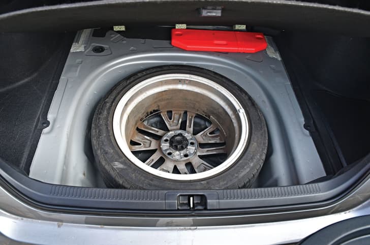Toyota Camry spare tyre