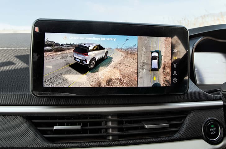 Tata Nexon 360-degree camera
