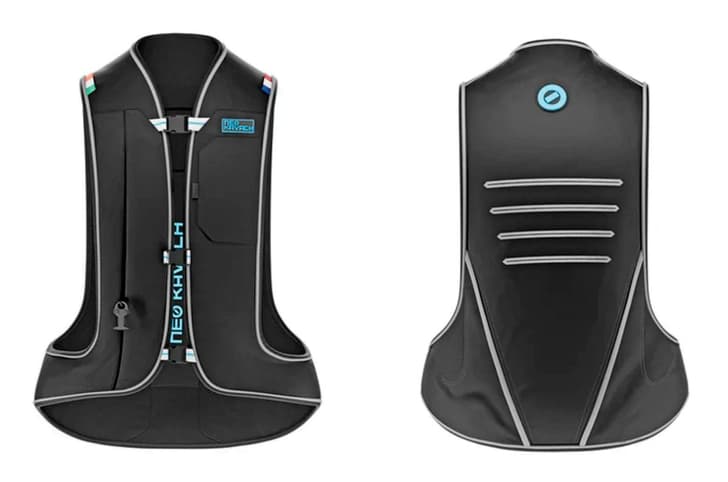 Neo Kavach Air Vest front and rear view in studio