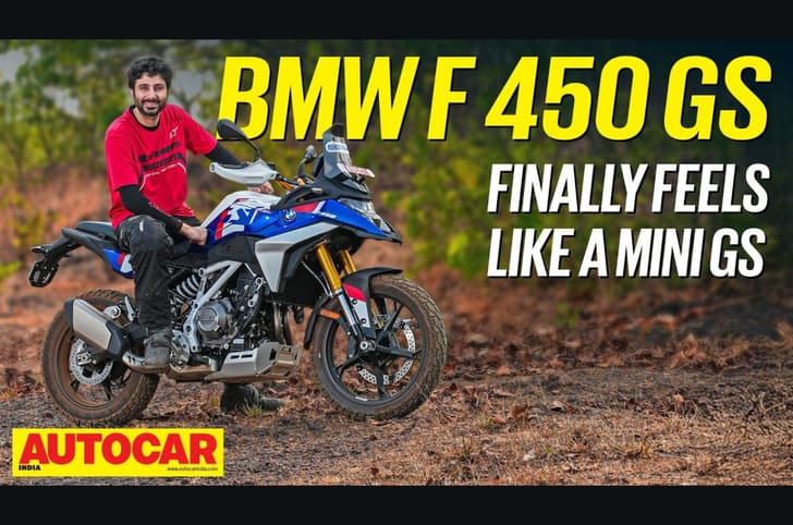 BMW F 450 GS video review