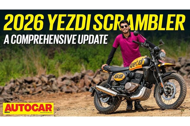 2026 Yezdi Scrambler video review