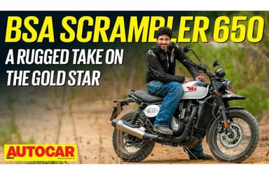 BSA Scrambler 650 video review