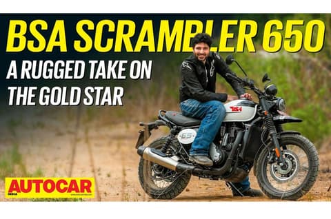 BSA Scrambler 650 video review