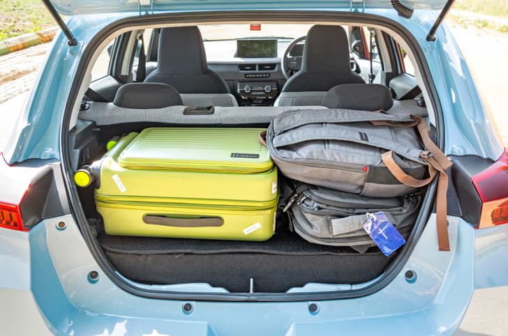 Tata Tiago CNG boot space 