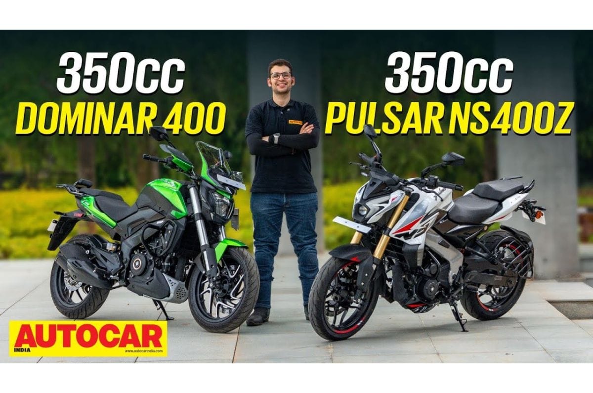 Bajaj Dominar 400 and Pulsar NS400Z YT thumbnail