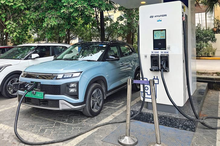 hyundai creta electric charging