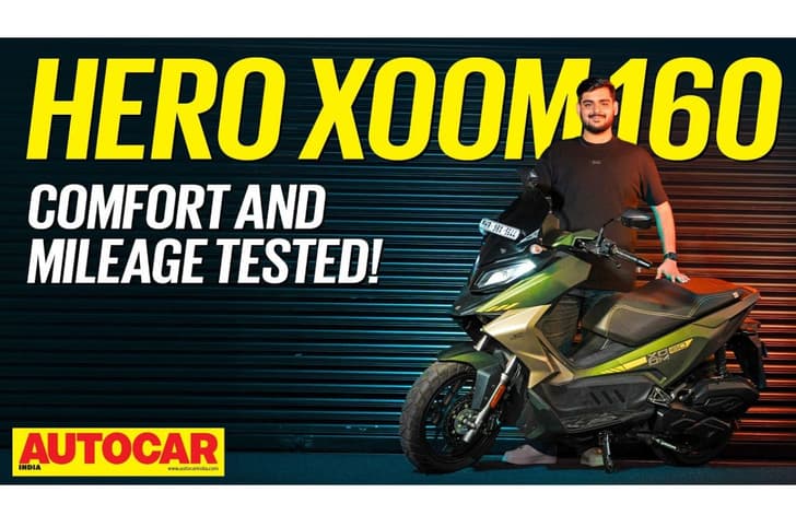 Hero Xoom 160 video review