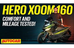 Hero Xoom 160 video review