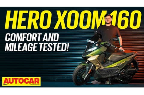 Hero Xoom 160 video review