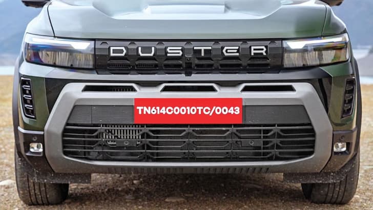 Renault Duster grille design