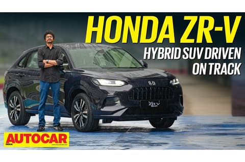 Honda ZR-V track drive video review