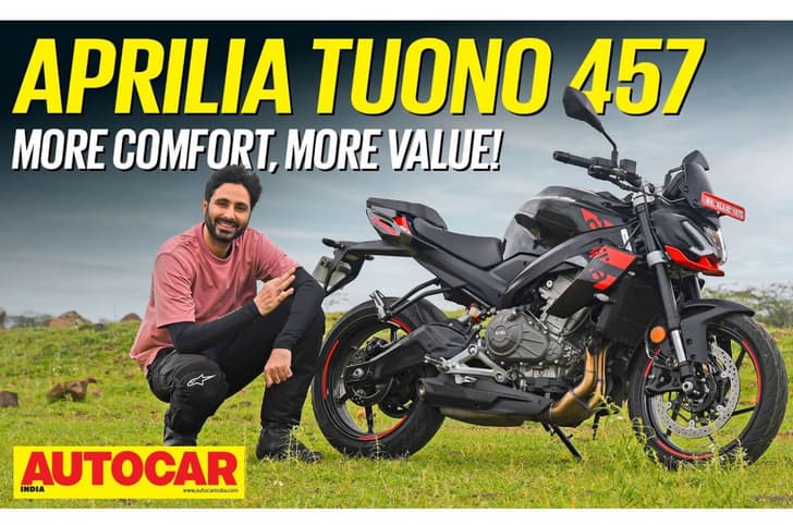 Aprilia Tuono 457 special edition video review