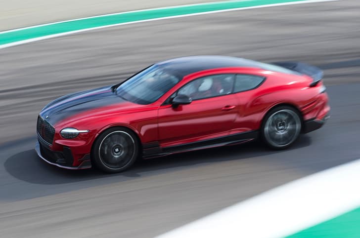 Bentley Supersports track drive review 