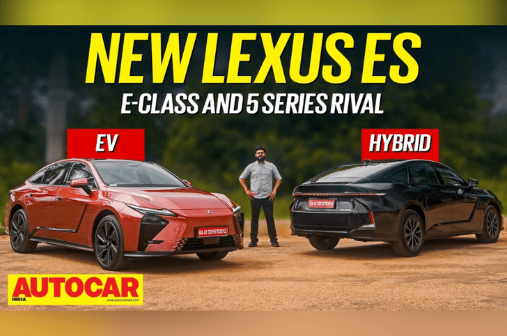 New Lexus ES 350h and 500e video review