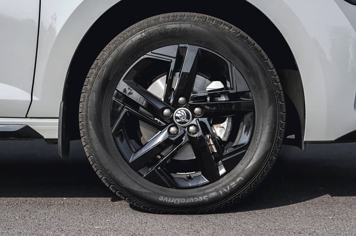 Skoda Slavia facelift alloy wheels