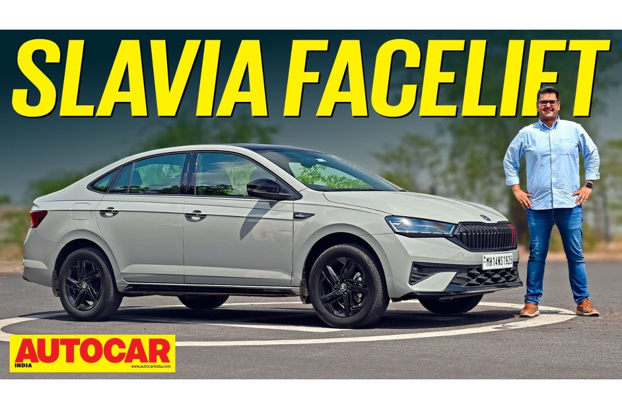  2026 Skoda Slavia facelift video review
