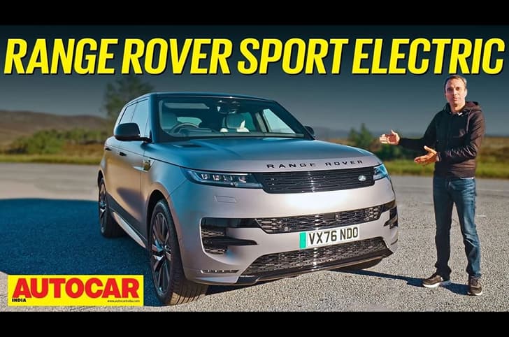 Range Rover Sport Electric video review