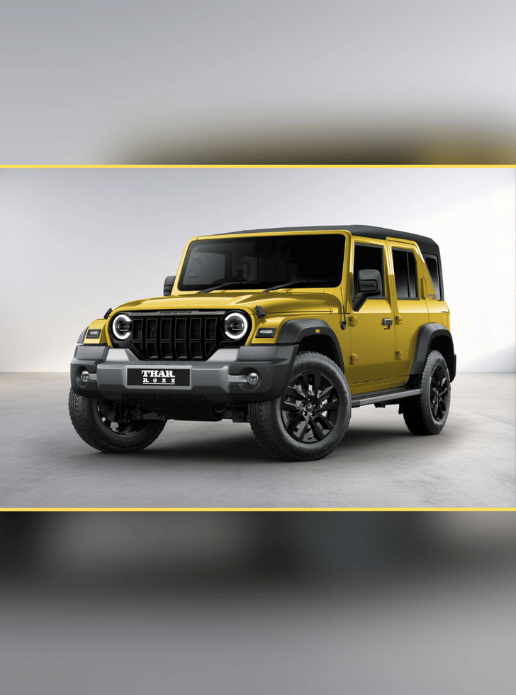 Mahindra Thar Roxx Star Edition launched