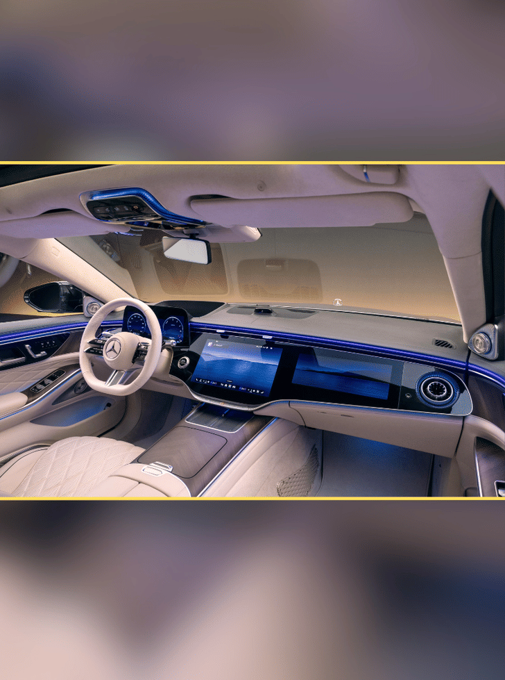 2026 Mercedes S Class facelift interior image gallery 