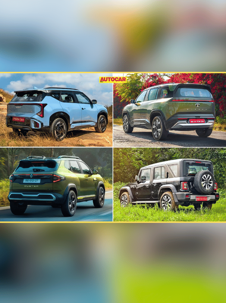 Midsize SUVs with the largest boot space