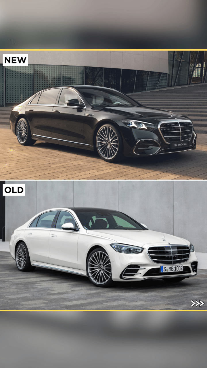 2026 Mercedes-Benz S-Class facelift vs old model