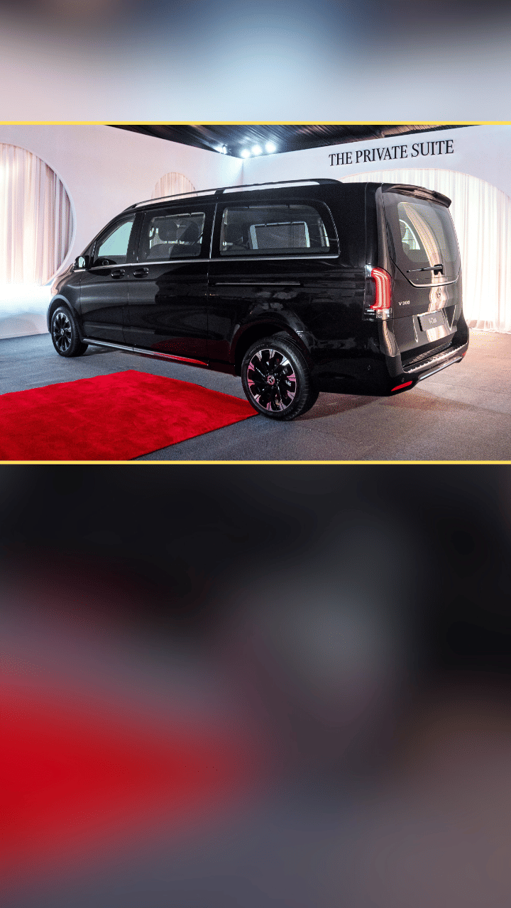 Mercedes-Benz V-Class rear quarter static