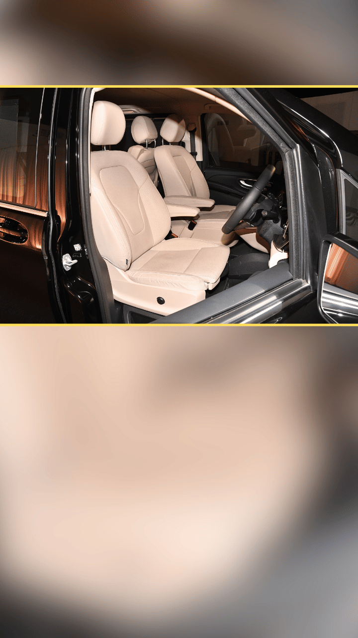 Mercedes-Benz V-Class front seats 