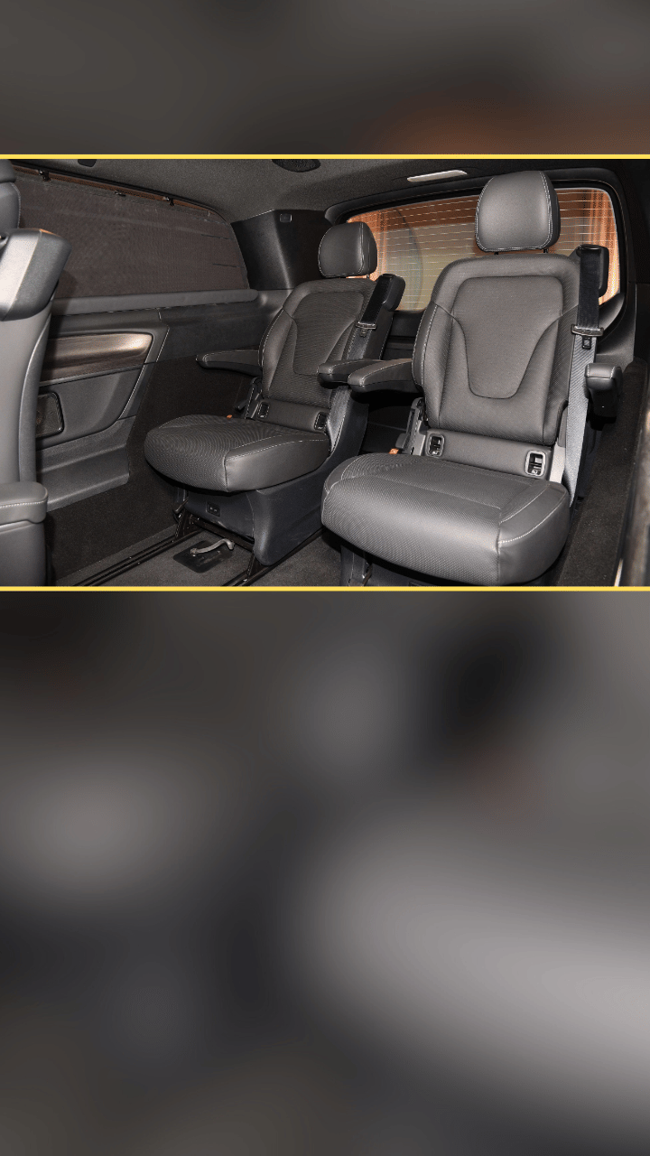 Mercedes-Benz V-Class third row seats 