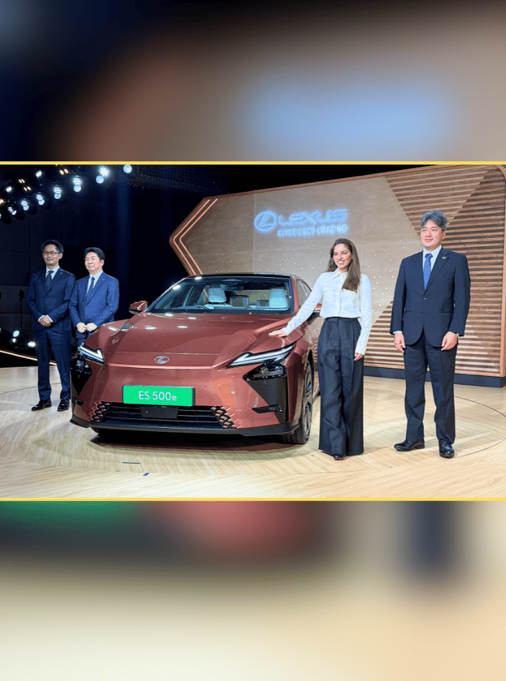 Lexus launches all-electric ES 500e