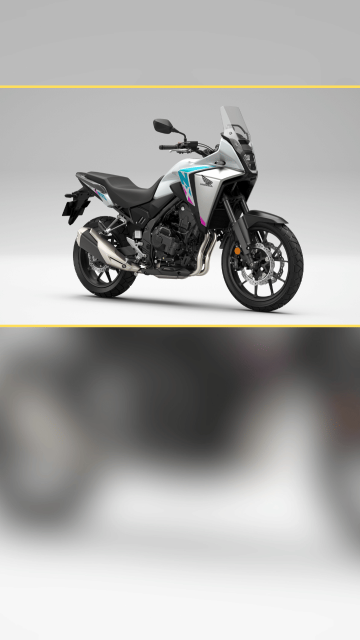 Honda NX500 E-clutch front three quarter